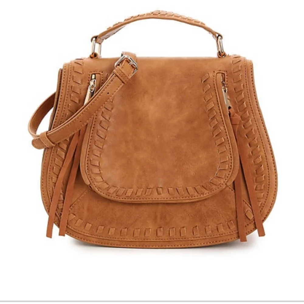 🐻URBAN EXPRESSIONS Khloe Crossbody/Satchel in Tan